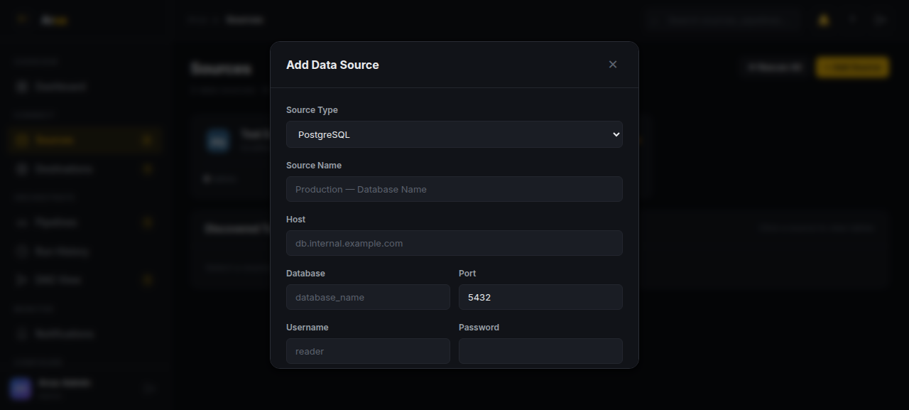 Arus Add Source